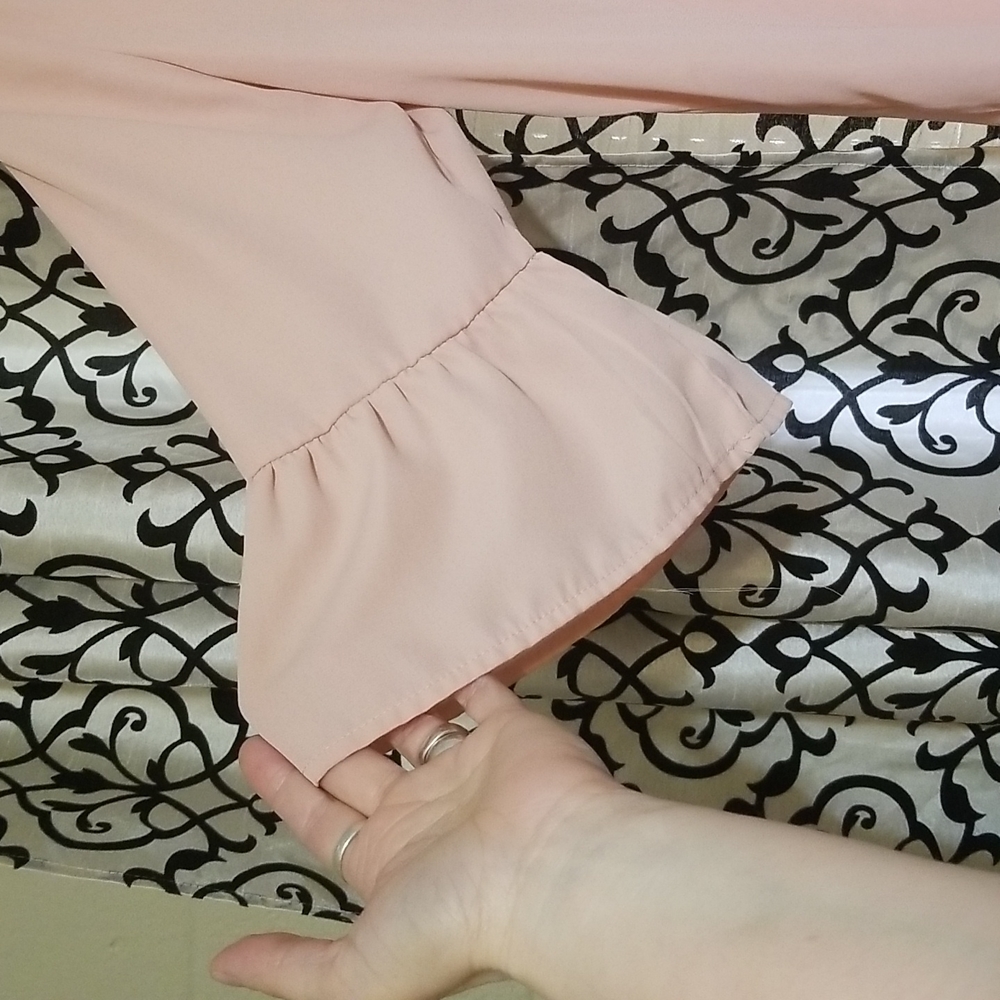Wishful Park Light Pink Blouse - Picture 3 of 5